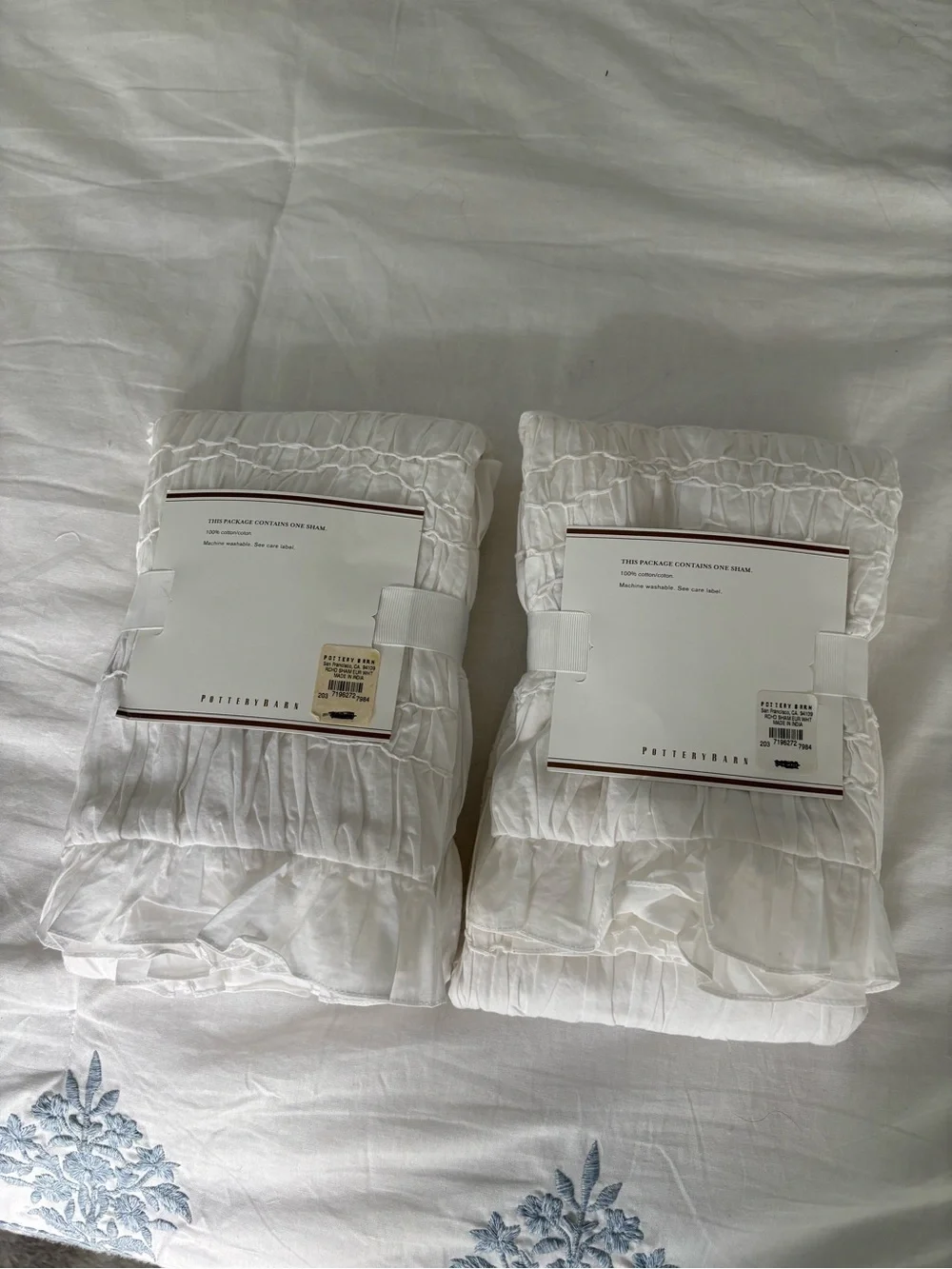 Pottery Barn Euro Sham Covers
